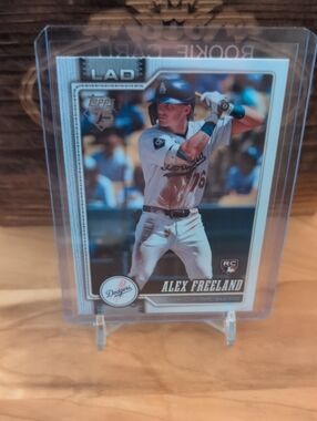 2026 Topps Alex Freeland Rookie Card Dodgers